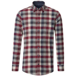 Košile Casamoda Flannel Garnet