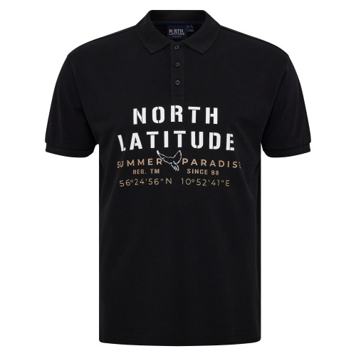 detail Polo Triko North Paradise