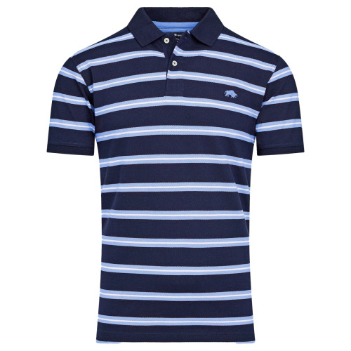 detail Polo Triko Raging Bull Triple Birdseye