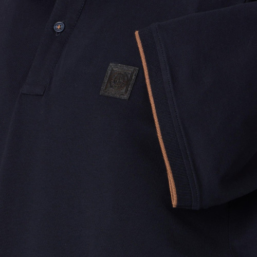 detail Polo Triko Casamoda Golden Stripe
