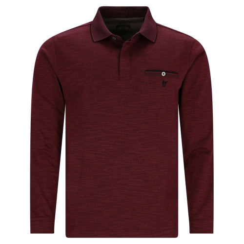 detail Polo Triko Hajo Super Soft LS