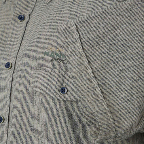 detail Košile Casamoda Green Linen