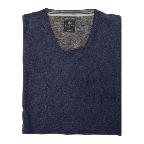 detail Svetr Kitaro Lambswool Pullover